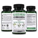 Siberian Green Organic Ashwagandha Root with Astragalus & Siberian Eleuthero Ginseng Complex 60 κάψουλες Ισχυρή βοτανική υποστήριξη