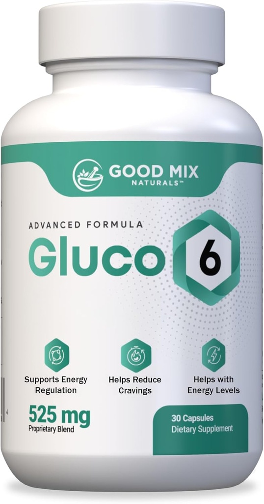 Gluco6 Βότανο-βασισμένο συμπλήρωμα λύσης 