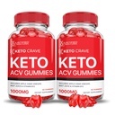 Αιτιολογημένα Εργαστήρια (2 Pack Keto Crave Keto ACV Vegan Non GMO 120 Gummies