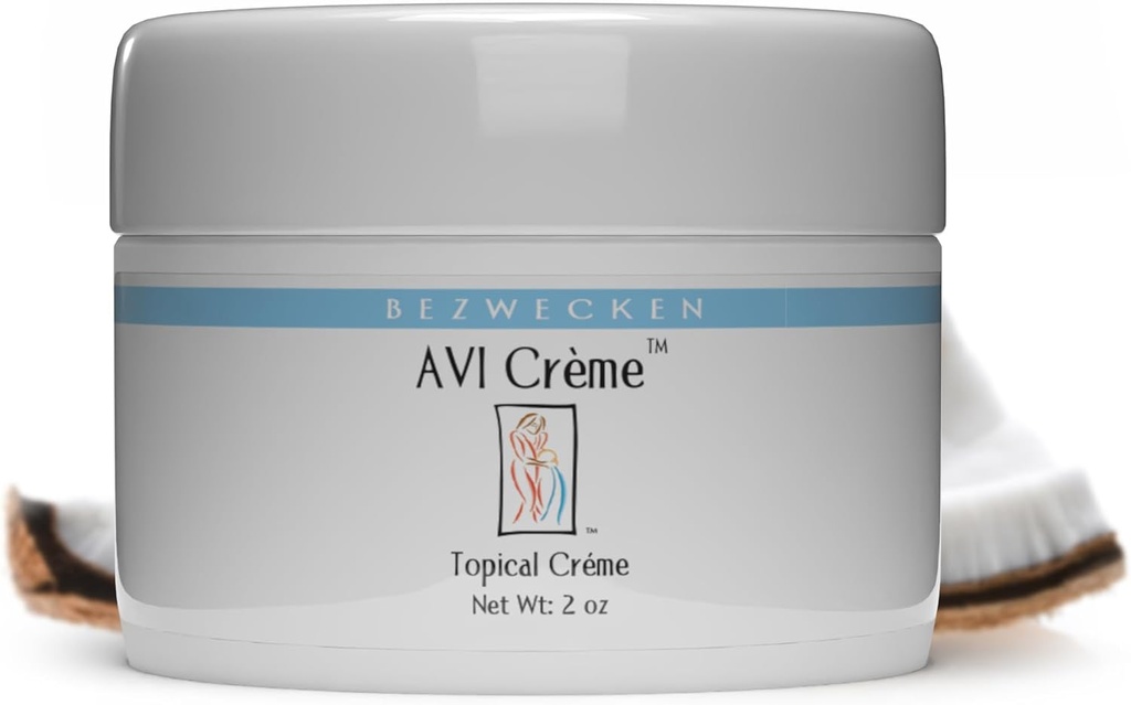 Bezwecken - AVI Crème - 2oz Crème - Επαγγελματικά Formulated Κολπικής Μαγιάς Υποστήριξη Μόλυνσης - Ασφαλής, Φυσική, Paraben Δωρεάν - 30 ημέρες προσφοράς