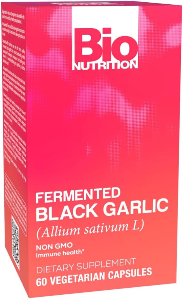 Bio Nutrition Fermented Black Garlic - 60 Χορτοφαγικά Καψάκια Συσκευασία του 1