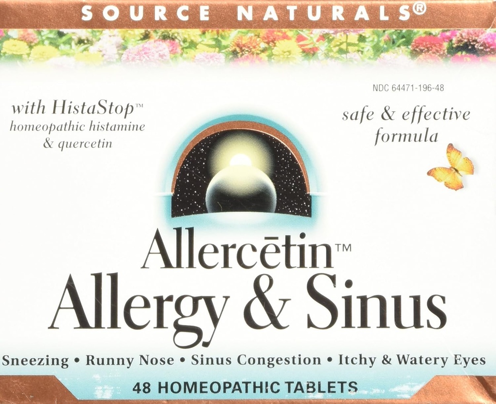 Source Naturals Αλλεργία & Σινός, Ομοιοπαθητικά δισκία, 48 δισκία