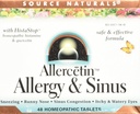 Source Naturals Αλλεργία & Σινός, Ομοιοπαθητικά δισκία, 48 δισκία