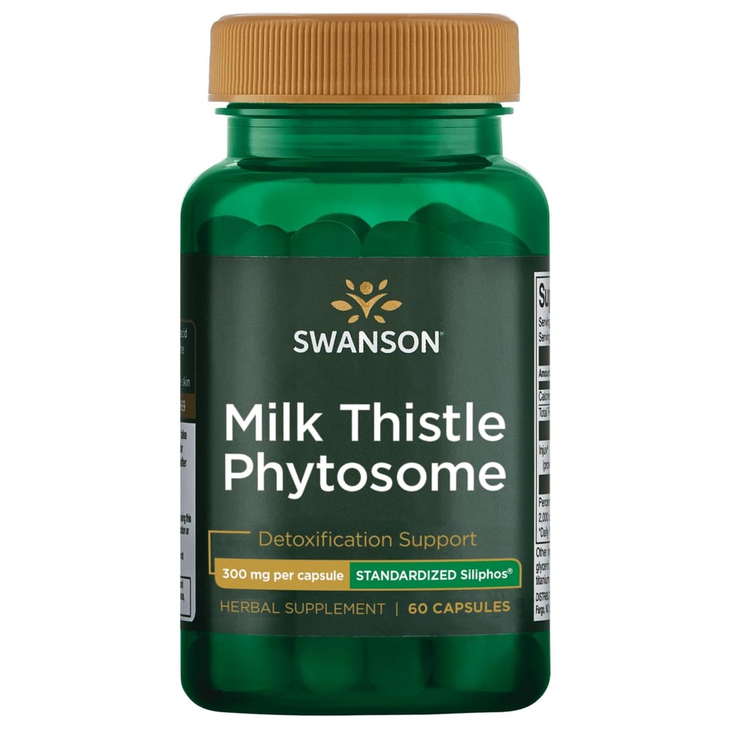 Κύκνος Siliphos Milk Thistle Phytosome 300 Milligrams 60 Κάψουλες