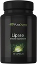 PuraDyme Lipase Enzyme 180 Κάψουλες Digestive Enzyme (1)