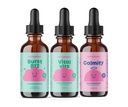 JoySpring B-Complex & Vital Vits with Magnesium Drops Bundle 