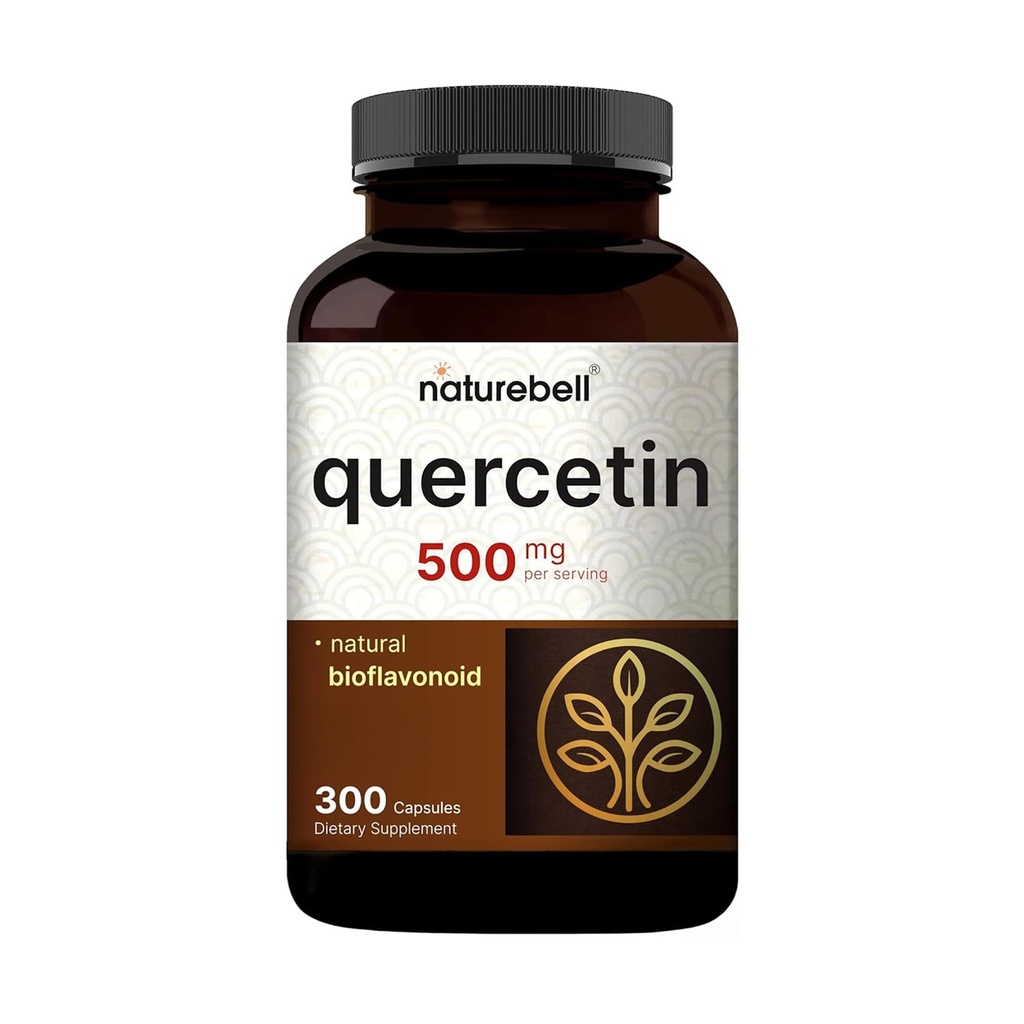 NatureBell Quercetin 500mg ανά υπηρεσία, 300 κάψουλες 