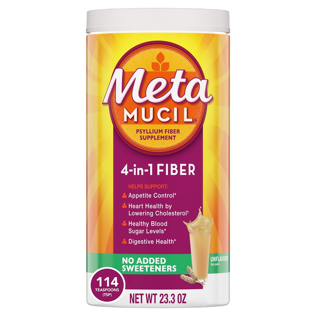 Metamucil Smooth Texture Sugar-Free Χωρίς άρωμα 114 Κάθε (OLD)