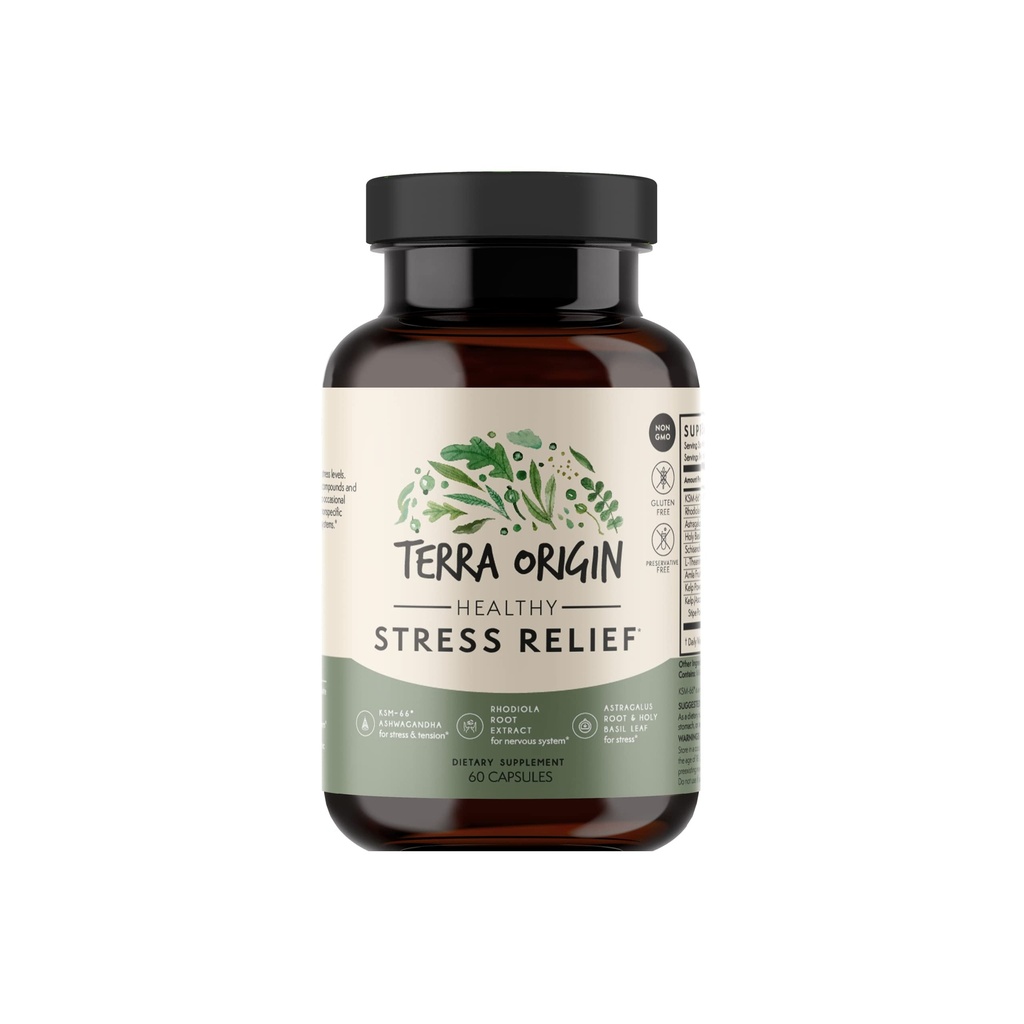 TERRA Origin Healthy Stress Supplement 