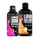 PROSUPPS L-Carnitine 3000 Stimulant Free Liquid Shots (Berry) Amino23 Liquid Collagen Shots (Citrus Punch) Bundle