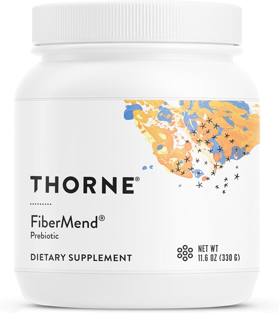 THORNE - FiberMend - Prebiotic Fiber σκόνη για να βοηθήσει στη διατήρηση της κανονικότητας και ισορροπημένη GI Flora* - 11,6 Oz