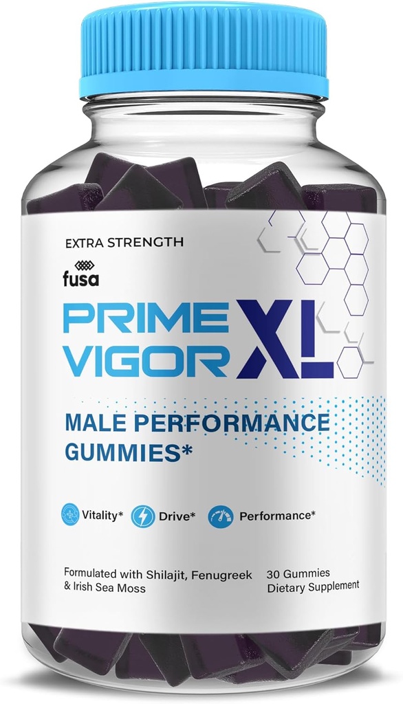 Prime Vigor XL Gummies PrimeVigor XL Me Gummy Supplement, Prime Vigor Maximum Strength Advanced Shilajit Irish Sea Moss Fenugreek Gummies for Men Συνολική υποστήριξη ενέργειας & ζωτικότητας (1 μήνας προσφοράς)