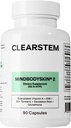 CLEARSTEM - MINDBODYSKIN συμπλήρωμα ορμονικής ακμής (No 5-HTP) - Φυσικό συμπλήρωμα DIM - Φροντίδα δέρματος Βιταμίνες - Ισορροπία ορμονών, Αντιοξειδωτικά - Χωρίς γλουτένη, Σκληρό δωρεάν - 30 Μερίδες, 90 κάψουλες