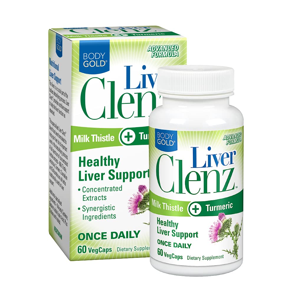 Χρυσό συκώτι σώματος Clenz, 60 VegCaps
