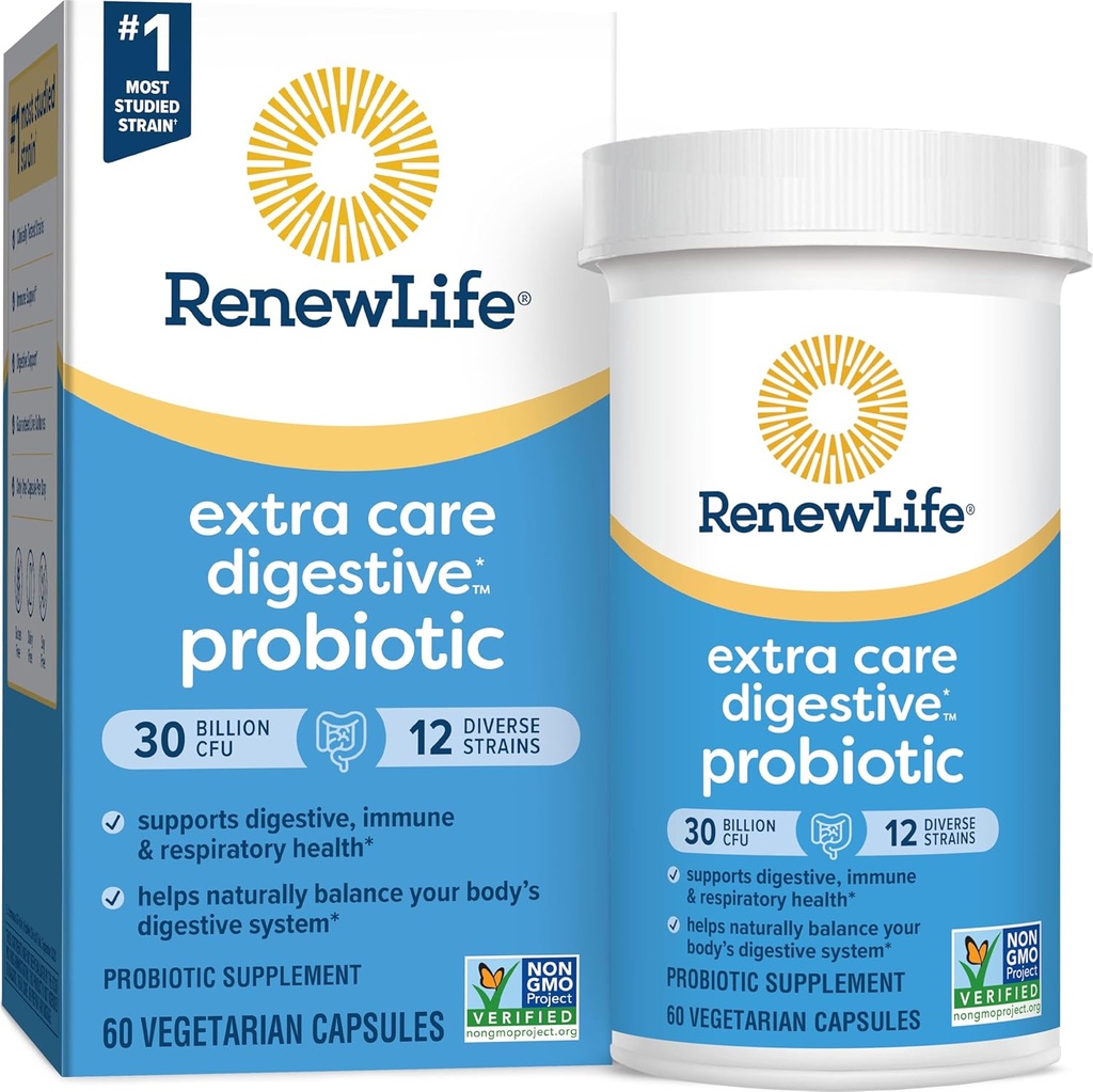 RenewLife Extra Care Ultimate FLORA Probiotic, 60 κάψουλες