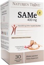 Trove της φύσης SAM-e 400mg 30 Enteric Coated Caplets. Vegan, Kosher, Non-GMO, Soy Free, Gluten Free - Mood και κοινή υποστήριξη - Ψυχρή μορφή Blister Packed.