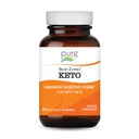 Real-ZymesTM KETO Digestive Enzymes Supplement with Probiotics for Better Digestion - Natural Support for Relief of Bloating, Gas, Belching, Diarrhea, Constipation, IBS, κλπ. - 30 Caps