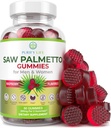 Vegan Saw Palmetto για γυναίκες & άνδρες - Poent Saw Palmetto Extract, Συμπληρώματα Prostate για άνδρες, DHT Blocker για γυναίκες ανάπτυξη μαλλιών, ορμονική ισορροπία Gummies, PSOS απώλεια μαλλιών, DHT μπλοκέρ, χωρίς γλουτένη