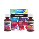 Παιδική Robitussin DM Day and Night Cough Relief Value Pack, Cough Medicine, Grape/Fruit Punch Flavor - 4 Fl Oz x 2