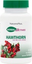 NaturesPlus Herbal Actives Hawthorne 150 mg - 60 κάψουλες χορτοφάγων - Υποστηρίζει την υγεία της καρδιάς - Χωρίς γλουτένη - 60 εξυπηρετούν