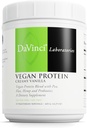 DaVinci Labs Πρωτεΐνη Vegan - Πρωτεΐνη συμπλήρωμα σκόνης Υποστηρίζει την αποκατάσταση μυών & ιστού* - Vegan συμπλήρωμα πρωτεΐνης με Pea Πρωτεΐνη & flax Σπόροι - κρεμώδη βανίλια, 15 εξυπηρετούν (405 g)