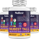NuBest Tall Kids - Πολυβιταμίνες & Ορυκτά για την ηλικία 2 έως 9 - Δύναμη των οστών & Ανοσία Υποστήριξη - Βοηθά τα παιδιά, Toddlers Υγιεινή - Σχήματα ζώων - 180 Μασώμενα δισκία μούρων 3 Μήνες Προσφορά