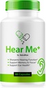 Hear Me + Κάψουλες, Επίσημη HearMe + Χάπια, Hear Me Plus Heaar Formula για μια υγιή ακρόαση, Premium HearMe Plus για την υγεία του αυτιού, Φυσικό αυτί καθαρότερη υποστήριξη, Hear Me+ κριτική (60 κάψουλες)