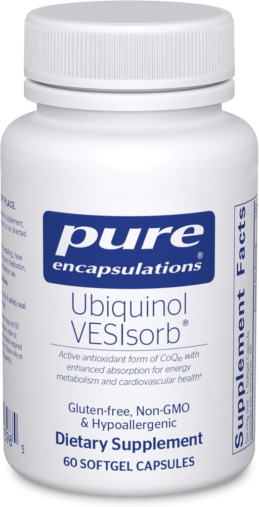 Pure Encapsulations Ubiquinol VESISorb 