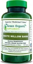 Green Organic Supplements Capsule White Willow Bark (Single)