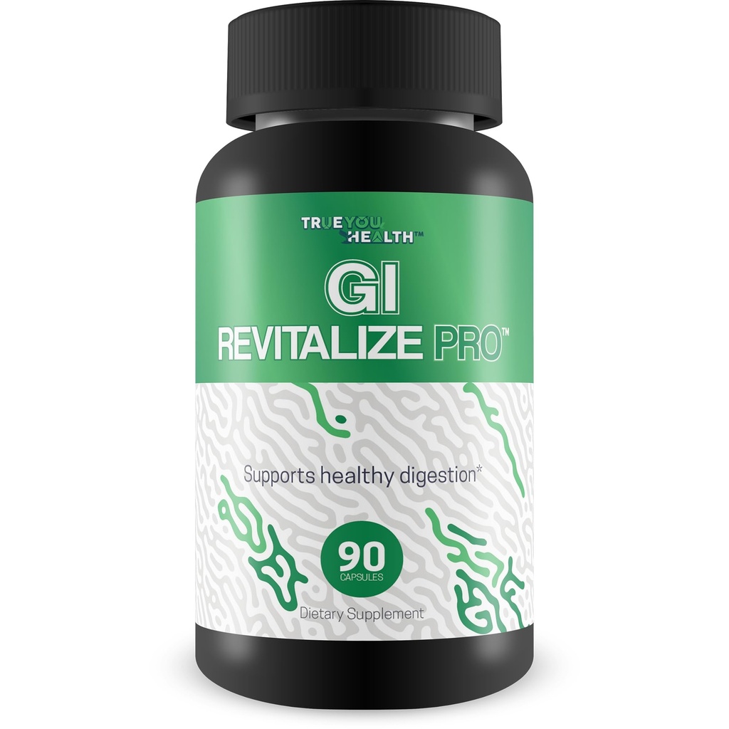 GI Revitalize Pro - Gut Health Supplements για την υποστήριξη της υγείας του γαστρεντερικού - Προώθηση βελτιωμένης πέψης, θρεπτικής απορρόφησης, & κανονικότητας - Βιταμίνη D & Psyllium - Μπόνους Ανοσοποιητική υποστήριξη Οφέλη