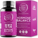 Hormone Balance for Women – PMS Support Supplement, Menopause & Perimenopause | Bloating Relief, Menstrual Cramp, Mood, PMDD | Chasteberry Supplements, Black Cohosh, Dong Quai | Vegan, Non-GMO, 60 Ct