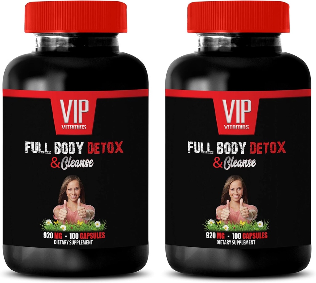 body cleanse and detox - FULL BODY DETOX AND CLEANSE - goldenseal root pills, goldenseal herb, burdock root, red clove, yellow dock root, detox cleanse pills, body cleanse detox - 2 B 200 Capsules