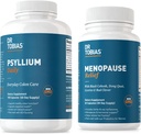 Dr. Tobias Menopause Relief and Psyllium Daily - Υποστηρίζει την Ορμονική Ισορροπία και την Πειθαρχική Υγεία, Μη ΓΤΟ