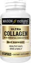 MASON NATURAL κάψουλες Ultra Collagen, 100% καθαρό υδρολυμένο κολλαγόνο συμπλήρωμα για υγιές δέρμα, μαλλιά, νύχια & αρθρώσεις, 100 κόμης, 50 ημέρες εφοδιασμού