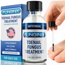 FUNGINIX Toenail Fungus θεραπεία επιπλέον δύναμη - αντιμυκητιασική θεραπεία νυχιών με 10% μη-δεκυλενικό οξύ & τσάι έλαιο δέντρο - Νουριχμένα από 15+ φυσικά έλαια & Βοτανικά - Κατασκευάζονται στις ΗΠΑ (Packaging May Vary)