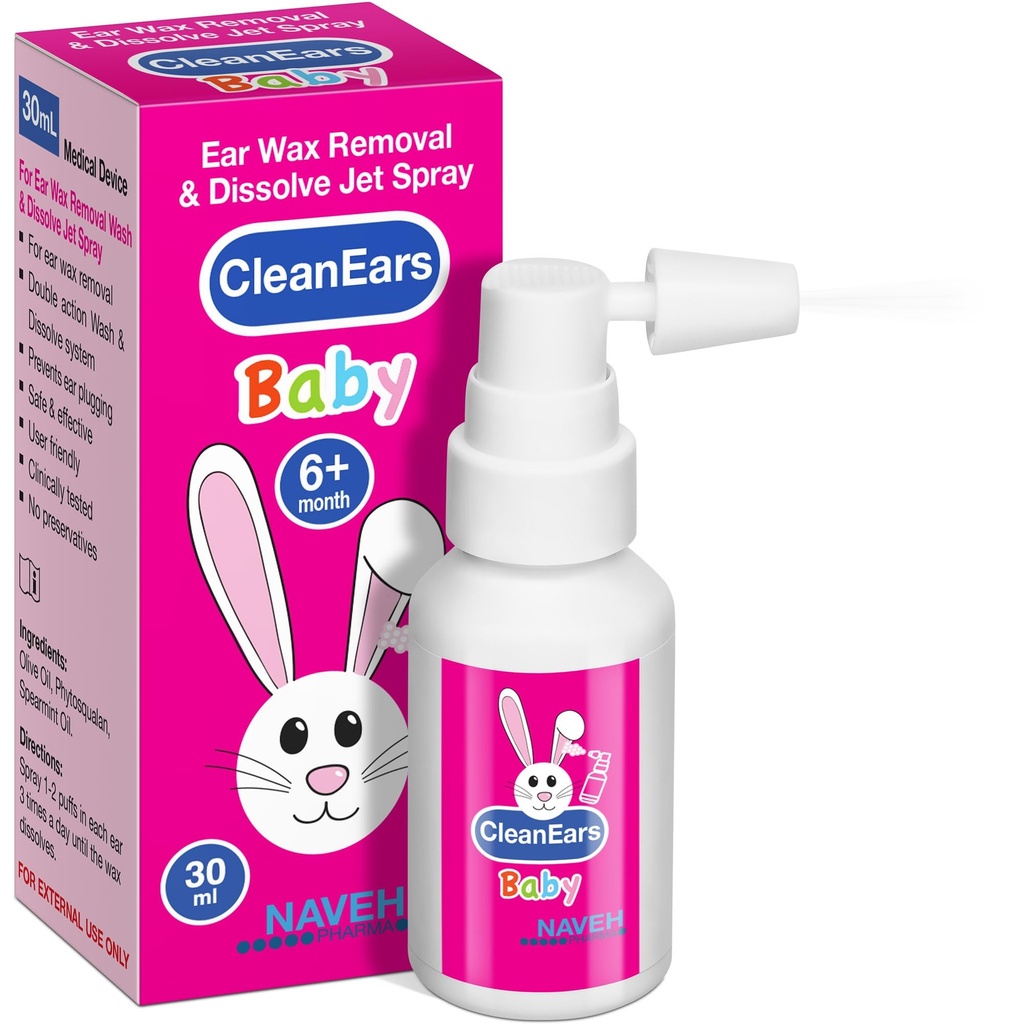 NAVEH PHARMA® CleanEars Baby 