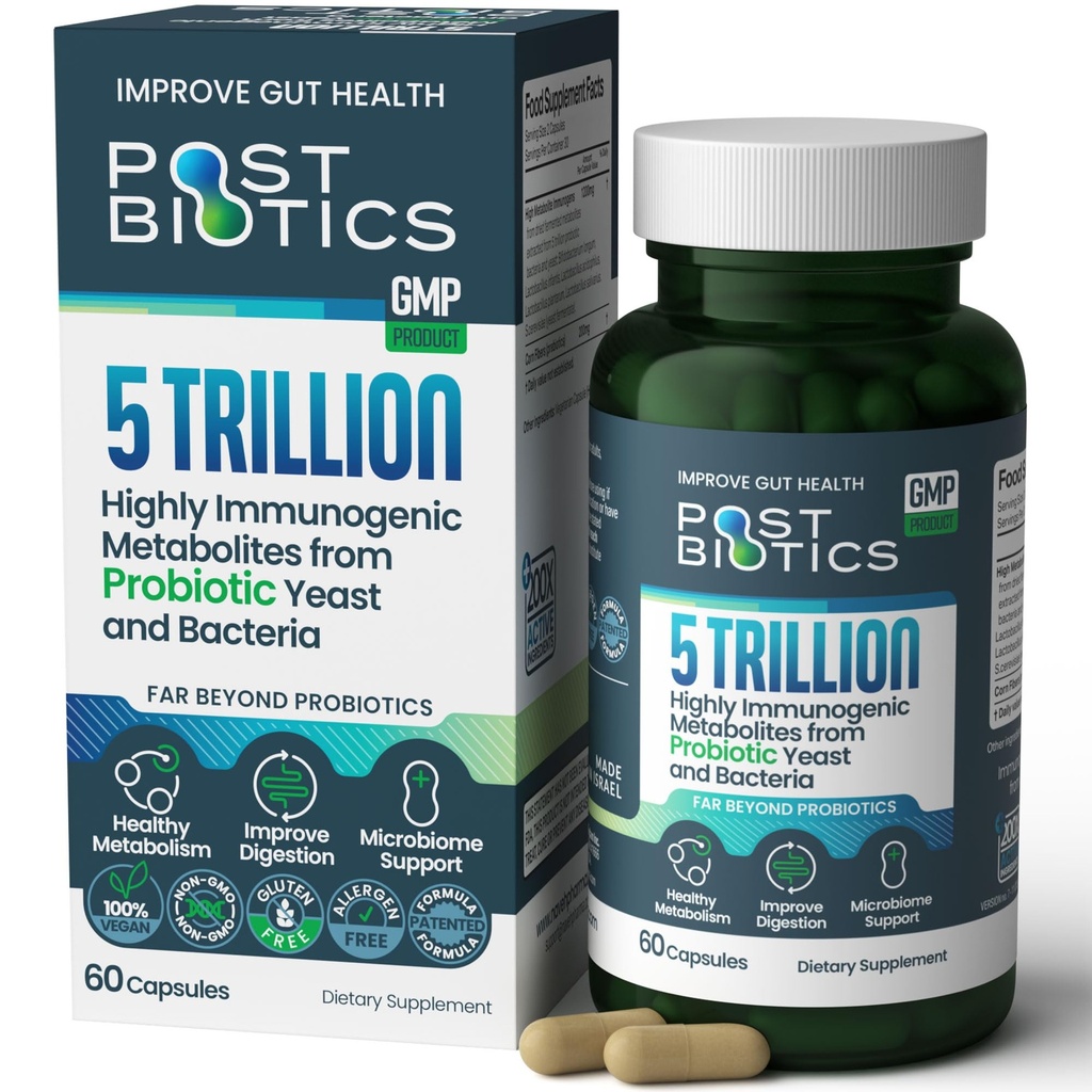 NAVEH PHARMA Adult Postbiotics Κάψουλες για γυναίκες και άνδρες 