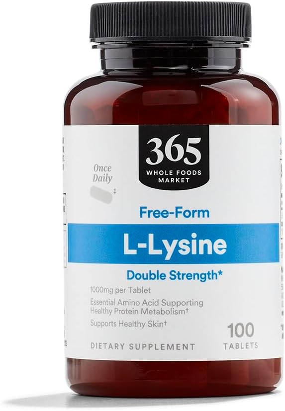 Whole Foods Market, L-Lysine Double Strength, 100 Count