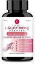 Astha L-Glutathion for Skin with Vitamin C and Grape Seed, 1000 mg - 60 Capsules by GLOWSIK