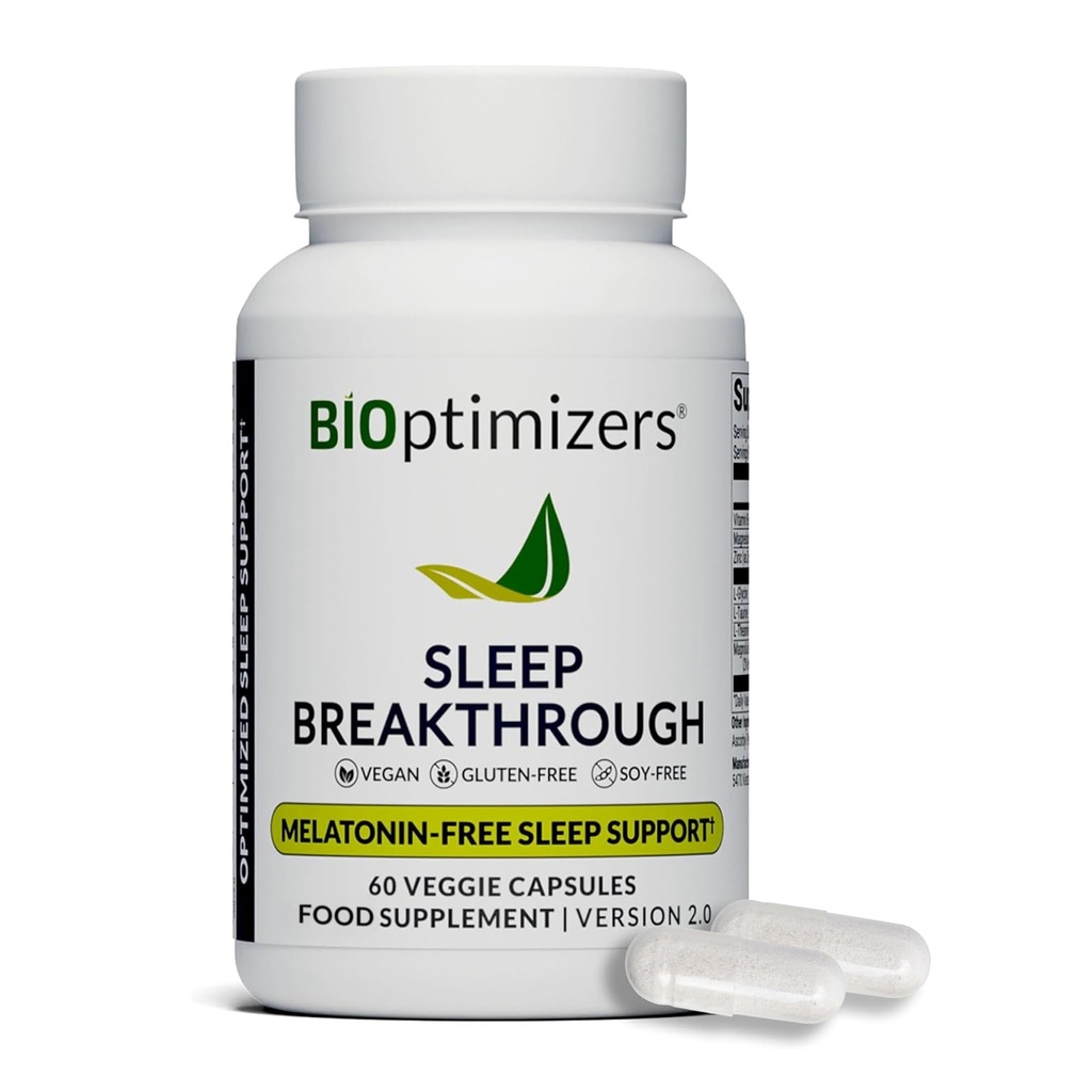 BIOptimizers Sleep Breakthrough Κάψουλες - συμπλήρωμα φυσικής υποστήριξης 