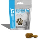 Green Gruff Soothe Dog Skin and Coat Supplement - Υγιεινό παλτό για σκύλους, τσιμπήματα σκύλου Skin Relief - Βιολογικό αλλεργικό σκυλί Chews με Ωμέγα 3 - Made in USA - 24 Chews