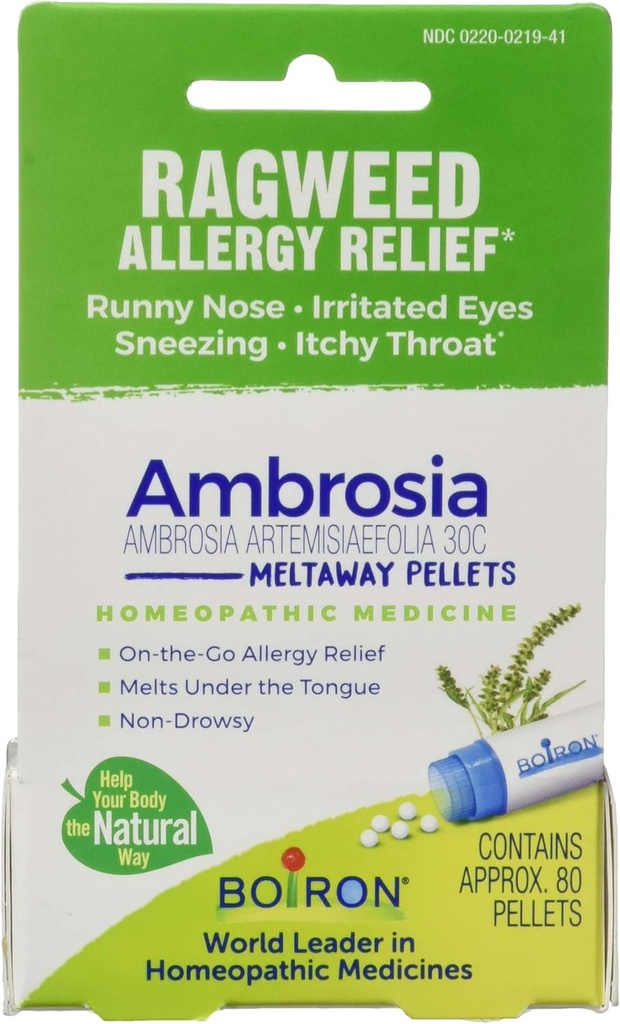 BOIRON Ambrosia 30C Αλλεργία Ragweed Relief, 80 CT