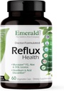 EMERALD LABS Reflux Health - Δυσπεψία & Heartburn Relief με Mucosave FG, DGL, Aloe Vera, Probiotics, Digestive Enzymes & More* - 60 κάψουλες λαχανικών (30-Ημέρα προσφοράς)