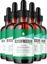 (5 πακέτο) GlycoFreedom Drops, GlycoFreedom, GlycoFreedom Liquid Drop, Advanced Formula GlycoFreedom, 5 μπουκάλια για 5 μήνες