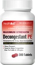 HealthA2Z® Decongestant PE | Phenylephrine HCl 10 mg | Nasal & Sinus Congestion Relief Due to Cold & Allergies (300 Count (Pack of 1))