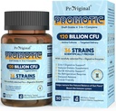 Probiotics for Women & Men 120 Δισεκατομμύρια CFU με 36 Probiotic Strains for Digestive Health and Gut Health, Delayed Release Capsules, Στομάχι Οξύ Ανθεκτικό, Δεν χρειάζεται για Ψύξη 30 Κάψουλες