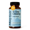 30 Ημέρα προσφοράς, 15 Ημέρα καθαρισμού Colon Detox, 60 κάψουλες (30 σερβιρίσματος), Φυσικό Laxative για δυσκοιλιότητα και Digestive συμπλήρωμα υγείας, Συμπλήρωμα διατροφής