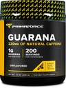 Primaforce Guarana Powder (200g) (Άγευστη) - Αγνή Guarana, 200 Υπηρεσίες