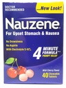 Nauzene Chew Tabs Μέγεθος 40ct - Συσκευασία του 1