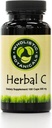 Herbal C Capsule — Vitamin C Supplements — Antioxidant and Immune System Booster, Adrenal Glands and Digestion Support — 100 ct